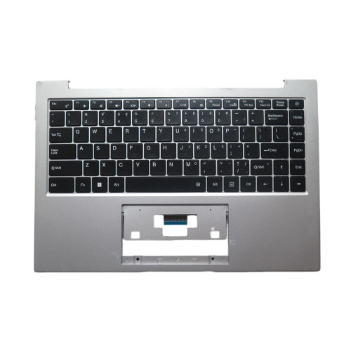 Laptop Palmrest&Keyboard For MB2906026 F0008-026 United States US Silver Without Touchpad Missing keycaps 90% New