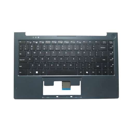 Laptop Palmrest&Keyboard For MB29011013 F0063-013 United States US Blue With AI Key Without Touchpad 90% New