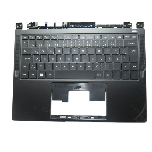 Laptop Palmrest&Monochrome Backlight Keyboard For MB2808021 F0124-021 Turkish TR Black Without Touchpad 95% New