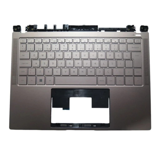 Laptop Palmrest&Monochrome Backlight Keyboard For MB2808021 F0124-021 Turkish TR Gold Without Touchpad 95% New