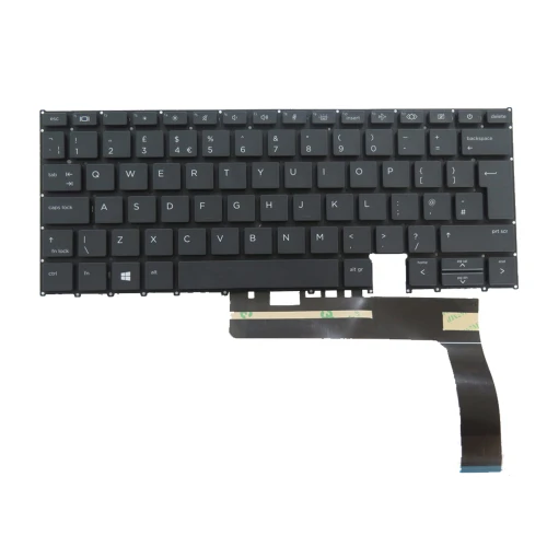Laptop Keyboard For HP EliteBook X360 1030 G7 with backlit United Kingdom UK Black new