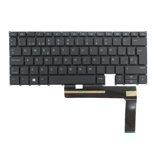 Laptop Keyboard For HP EliteBook X360 1030 G7 with backlit Spanish SP Black new
