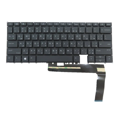 Laptop Keyboard For HP EliteBook X360 1030 G8 with backlit Arabia AR Black new