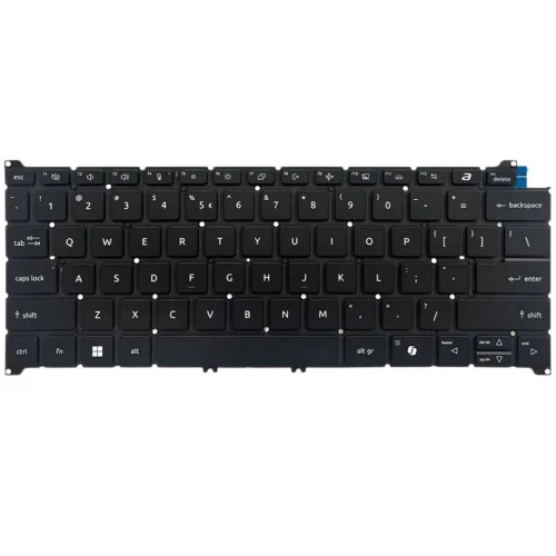 Laptop Monochrome Backlit Keyboard For ACER Swift Go 14 SFG14-72-75HD | NX.KP0EU.004 English US Black New