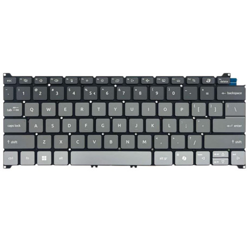 Laptop Monochrome Backlit Keyboard For ACER Swift Go 14 SFG14-72-72YK English US Black And Gray New
