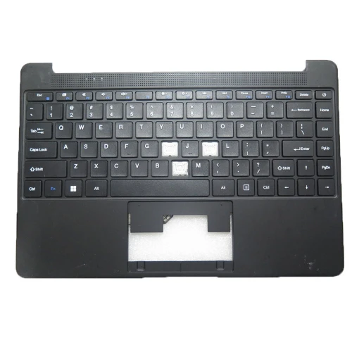 Used Black Laptop PalmRest&Keyboard For Bmorn EU14S X318C US N14RP9 English US Backlit Missing keycap(s)