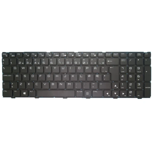 Laptop Keyboard For Bossmonster ES54 Ultra S2H Norwegian NW Black
