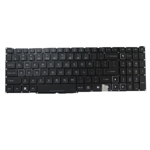 (AI Key) Laptop Keyboard For ACER Nitro 16 AN16-43-R96D | NH.QQFST.002 English US Backlit Black New