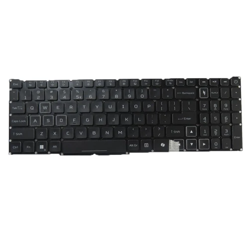 (AI Key) Laptop Keyboard For ACER Nitro 17 AN17-42-R804 English US Backlit Black New