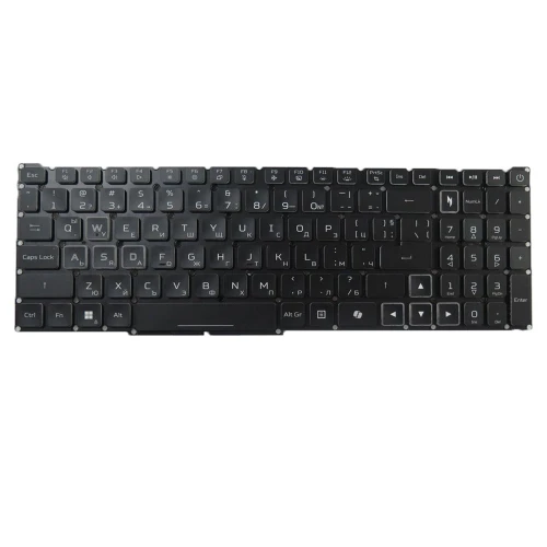 (AI Key) Laptop Keyboard For ACER Nitro 17 AN17-42-R61S | NH.QPBAA.001 Bulgaria BG Backlit Black New