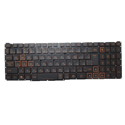 Laptop Backlit Keyboard For ACER Nitro V 16 ANV16-72-70F4 | NH.U2EAA.001 Japanese JP Black New