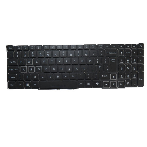 Laptop Backlit Keyboard For ACER Nitro 18 AI AN18-61-R3TD | NH.QYEEK.005 United Kingdom UK/GB Black New
