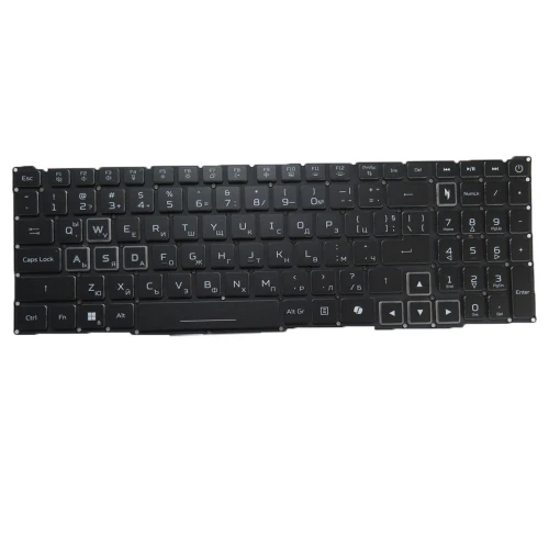 Laptop Backlit Keyboard For ACER Nitro 18 AI AN18-61 Bulgaria BG Black New