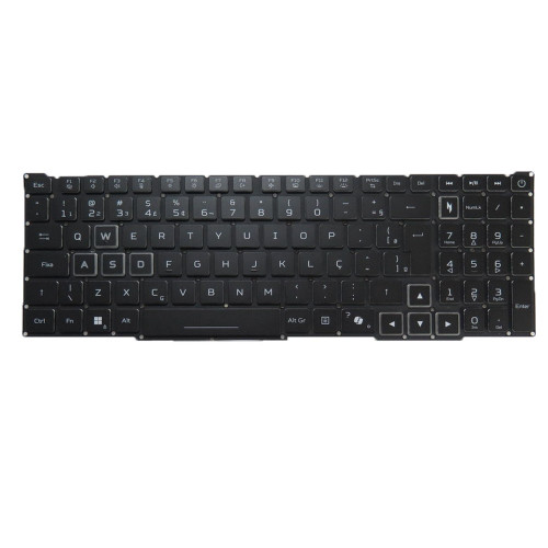 Laptop Backlit Keyboard For ACER Nitro 18 AI AN18-61-R6MB Brazil BR Black New