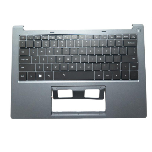 Laptop Gray PalmRest&Keyboard For ACER Aspire S14-41L English US Black No Touchpad New