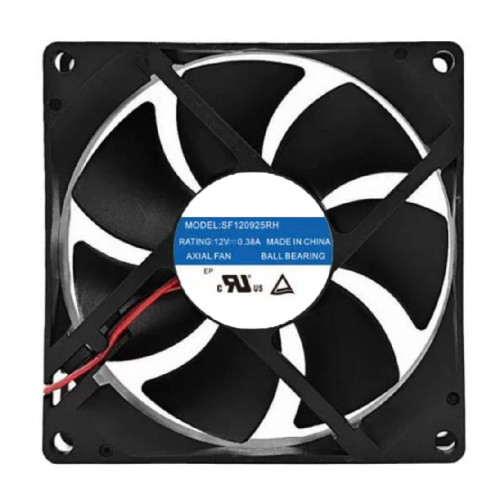 Cooling Fan For SJ SF120925RH Dual Ball Bearing 12V 0.38A 9025 2-wire New