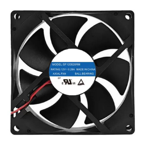 Cooling Fan For SJ SF120925RM 12V 0.28A 9025 2-wire New