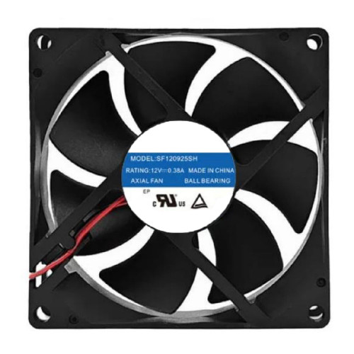 Cooling Fan For SJ SF120925SH 12V 0.38A 9025 2-wire New