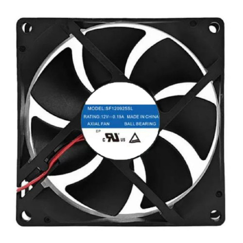 Cooling Fan For SJ SF120925SL 12V 0.19A 9025 2-wire New