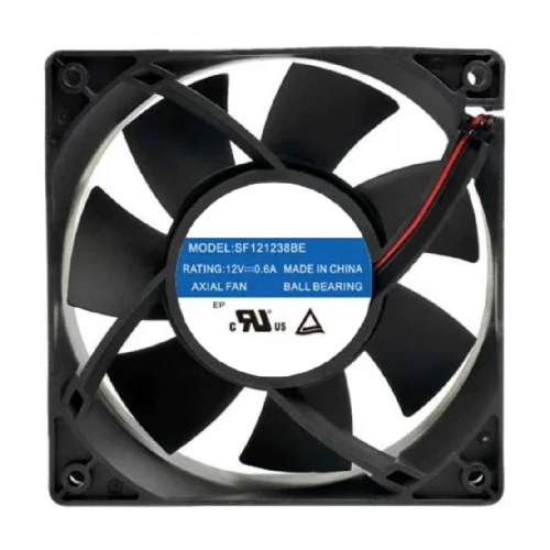 Cooling Fan For SJ SF121238BE 12V 0.60A 12038 2-wire New