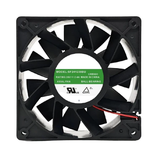 Cooling Fan For SJ SF241238BU 24V 2.4A 2-wire New