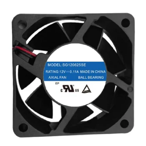 Cooling Fan For SJ SG120625SE 12V 0.11A 6025 2-wire New