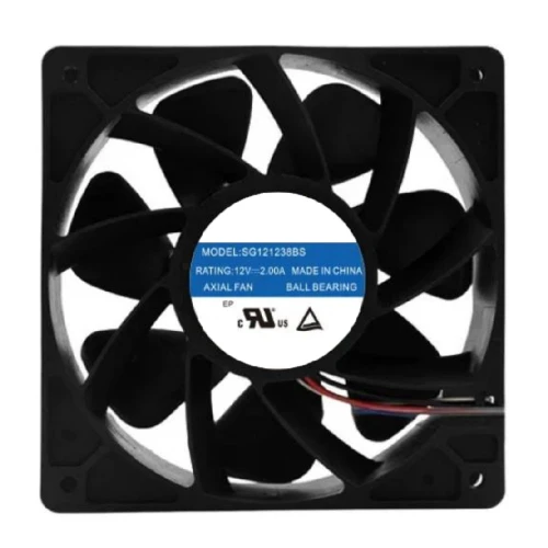 Cooling Fan For SJ SG121238BS DC12V 2.7A 12038 4-wire New