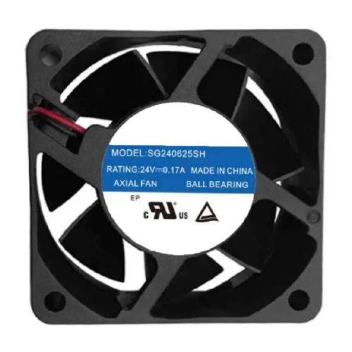 Cooling Fan For SJ SG240625SH 24V 0.17A 6025 2-wire New