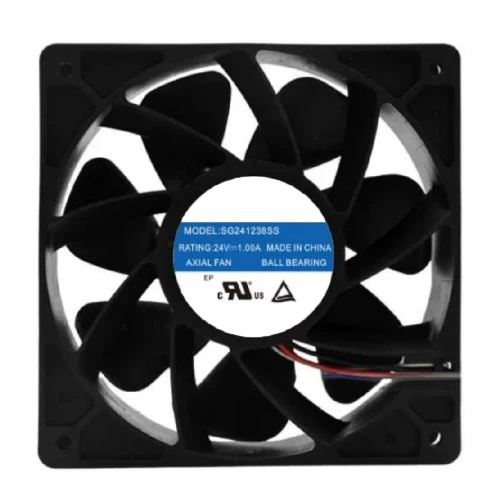 Cooling Fan For SJ SG241238SS 24V 1.00A 12038 4-wire New