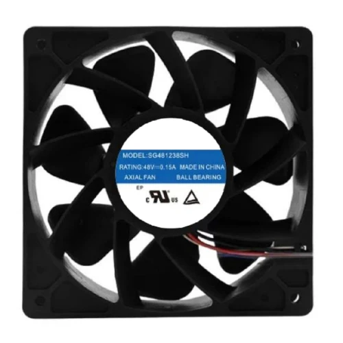 Cooling Fan For SJ SG481238SH Dual Ball Bearing 48V 0.15A 12038 4-wire New
