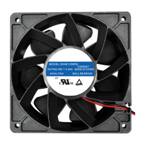 Cooling Fan For SJ SH481238RU 48V 0.64A 12038 2-wire New