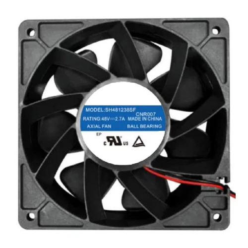 Cooling Fan For SJ SH481238SF 48V 2.7A 12038 2-wire New