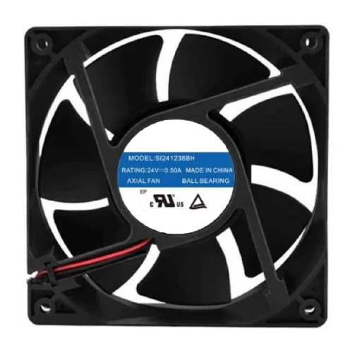 Cooling Fan For SJ SI241238BH 24V 0.5A 12038 2-wire New