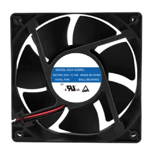 Cooling Fan For SJ SI241238RU 24V 0.70A 12038 2-wire New