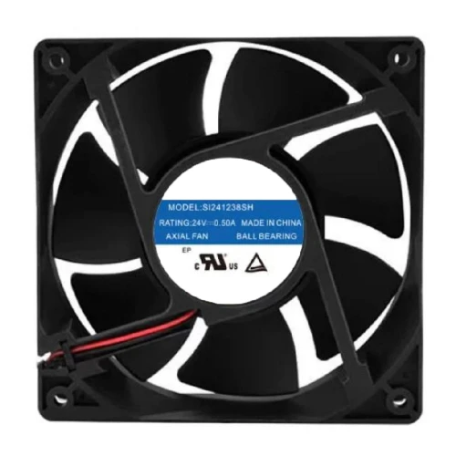 Cooling Fan For SJ SI241238SH 24V 0.50A 12038 2-wire New