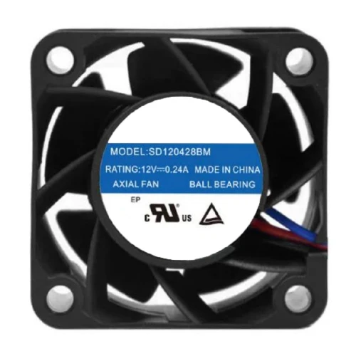 Cooling Fan For SJ SJ120428BM 12V 0.24A 2-wire 0428 New