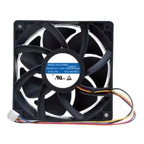 Cooling Fan For SJ SJ241238SM 24V 0.32A 2-wire 12038 New