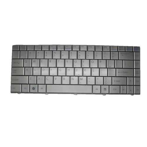 Laptop Keyboard For V109378CS2-US United States US Silver