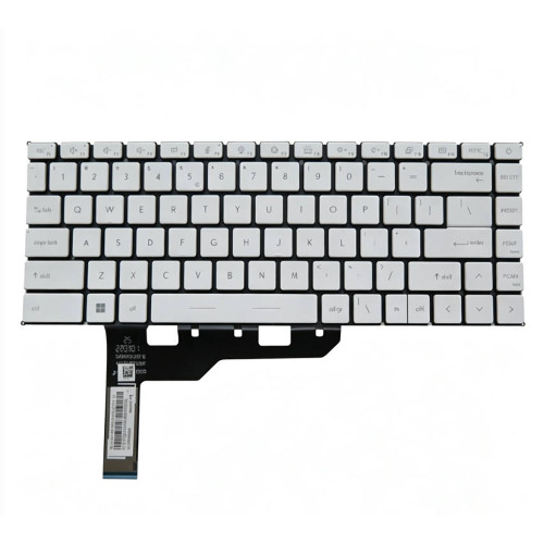 White Laptop Backlit Keyboard For MSI Modern 15 A4M A4MW A5M A5M-027NL US
