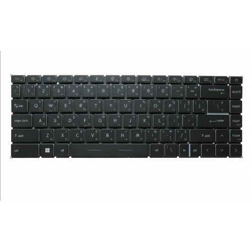 Laptop Keyboard For MSI Stealth 15M B12U V194222PK1 V194222BK Thailand TI