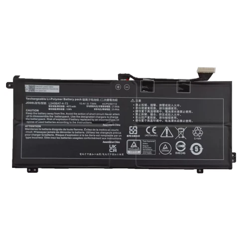 Laptop Battery For CLEVO L240LU L240LU1 L240LUX L240TU L245LU L245LU1 L245LUX L245TUY L260LU L260TU L260TU-5 L261LU 15.4V 4675mAh 73Wh New