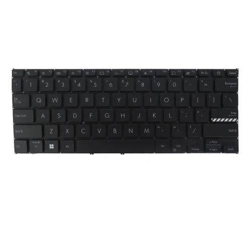 Laptop Keyboard For ASUS 9Z.NLYBQ.701 NSK-UAH7BQ 0KNB0-182FUS00 Without Frame Black United States US With Backlit
