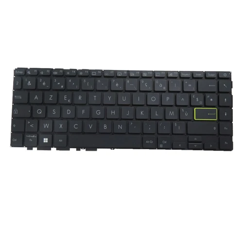 Laptop Keyboard For ASUS VivoBook S14 X435EA S435EA Black Without Frame French FR With Backlit