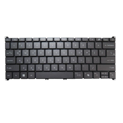 Laptop No Backlit Keyboard For ACER Swift Go 14 AI SFG14-75-A93Z | NX.JT0SJ.003 Korean KR Gray New