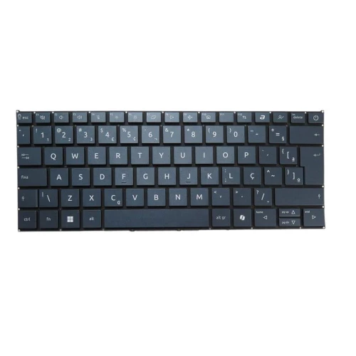 Laptop No Backlit Keyboard For ACER Aspire 14 AI A14-51M Brazil BR Blue New
