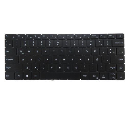 Used Laptop No Backlit Keyboard For MB2832001 F0119-001 Latin America LA Black