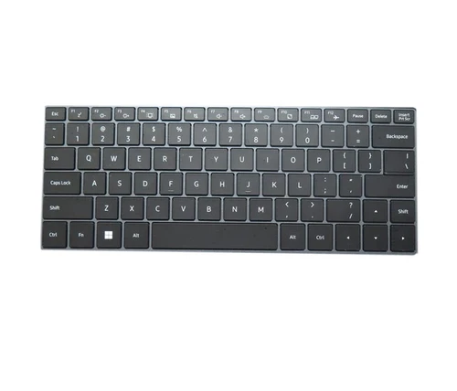 Used Laptop Monochrome Backlit Keyboard For MB2808018 F0124-018 English US Black