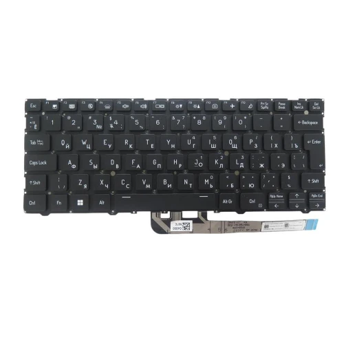 Laptop Monochrome Backlit Keyboard For CLEVO L140AU L140CU L140MU L140PU L141AU L141CU L141MU L141PU L142MU Russian RU Black New