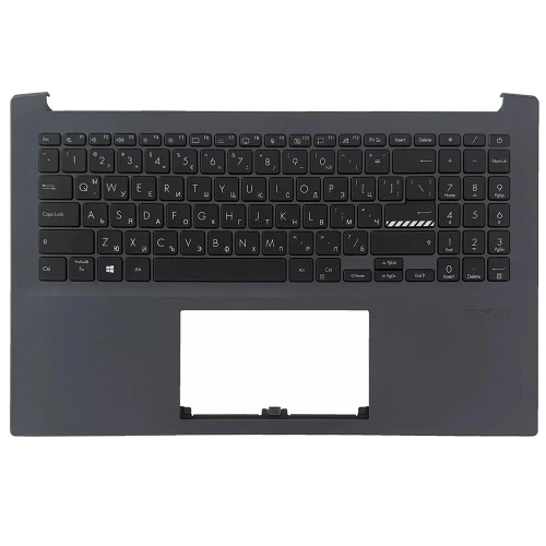 Laptop PalmRest&Keyboard For ASUS Vivobook 15 N3500P N3500PC N3500QC N3500QA Blue Top Case With Backlit Bulgaria BG Black Keyboard