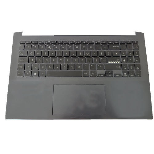 Laptop PalmRest&Keyboard For ASUS Vivobook 15 P3500CPA P3500CPC P3500CPH Blue Top Case With Backlit United Kingdom UK Black Keyboard